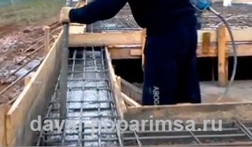 Как залить фундамент под баню своими руками