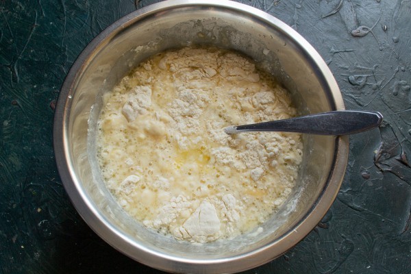 Блинчики с сыром и йогуртом
