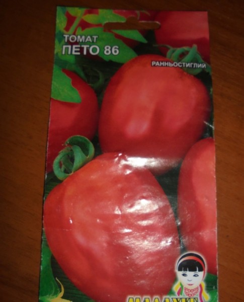 Томат сорт "Пето 86" все "за" и "против"